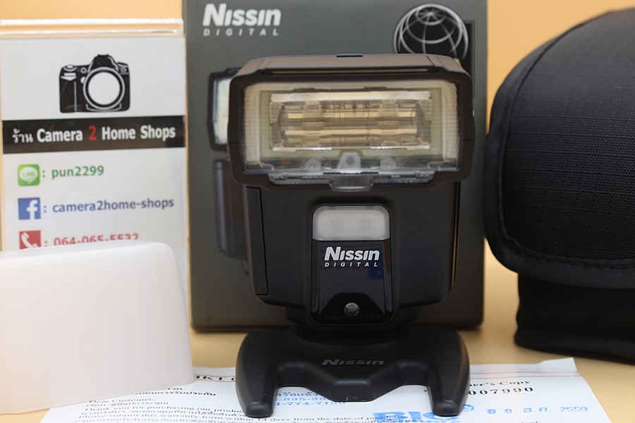 ขาย Flash Nisin i40 (for fujifilm) สภาพสวย ใช้งานน้อย หน้าขาวใส อุปกรณ์ครบกล่อง  อุปกรณ์และรายละเอียดของสินค้า 1.Flash Nisin i40 (for fujifilm) 2.อดีตใบรับ